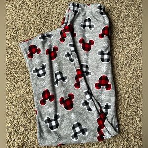 Disney Mickey Mouse Christmas pj pants
